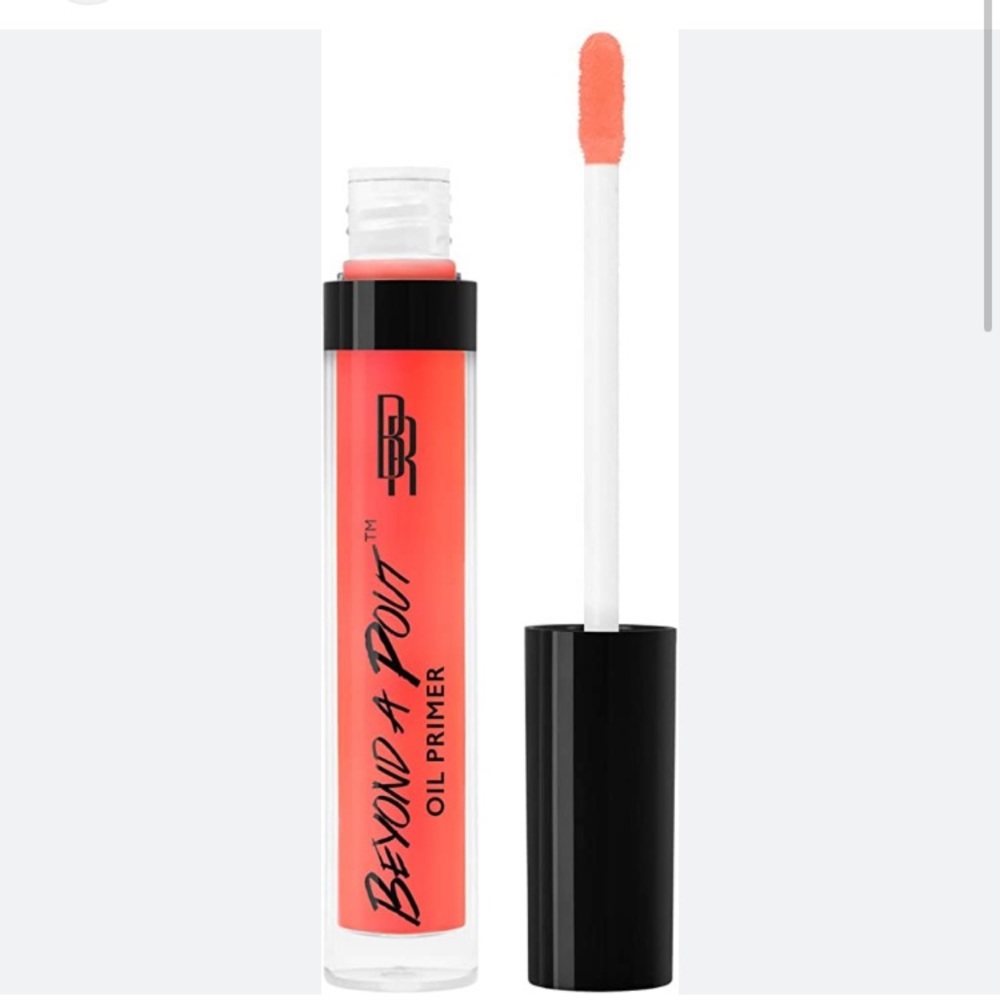 NEW Black Radiance Beyond Oil Primer Lip Gloss, Cherry On Top, Honey Glaze